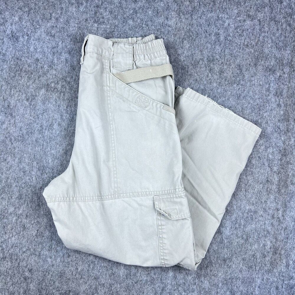 5.11 Tactical Men's Cargo Pants Ripstop Workwear Tan Khaki Distressed Size 32x30